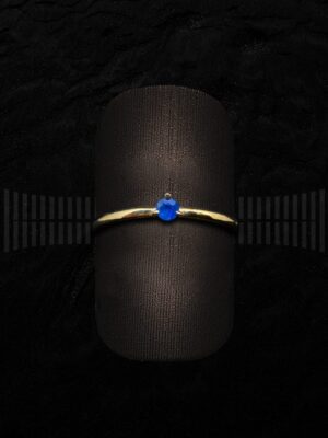 Sortija Oro Amarillo Zafiro