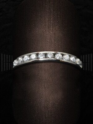 BAO 154491B SORTIJA ORO BLANCO Y CIRCONITAS-detalle