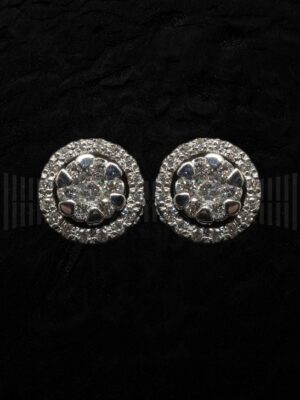 LUM BT OP-1374B PENDIENTES ROSETA BRILLANTES-detalle