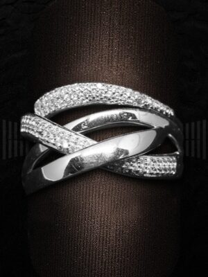 SSF 177-0683-00 SORTIJA ORO BLANCO Y CIRCONITAS-detalle