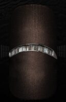 Sortija Oro Blanco y Diamantes en Baguette