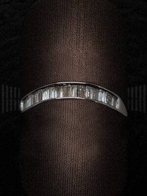 SSF 29700227-00 SORTIJA ORO BLANCO Y DIAMANTES EN BAGUETTE-detalle