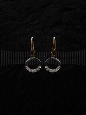 Pendiente Combinado Brillantes