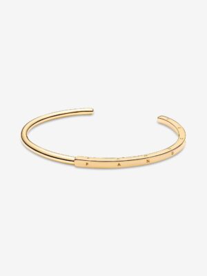 Pulsera Rígida Pandora Signature I-D Abierta