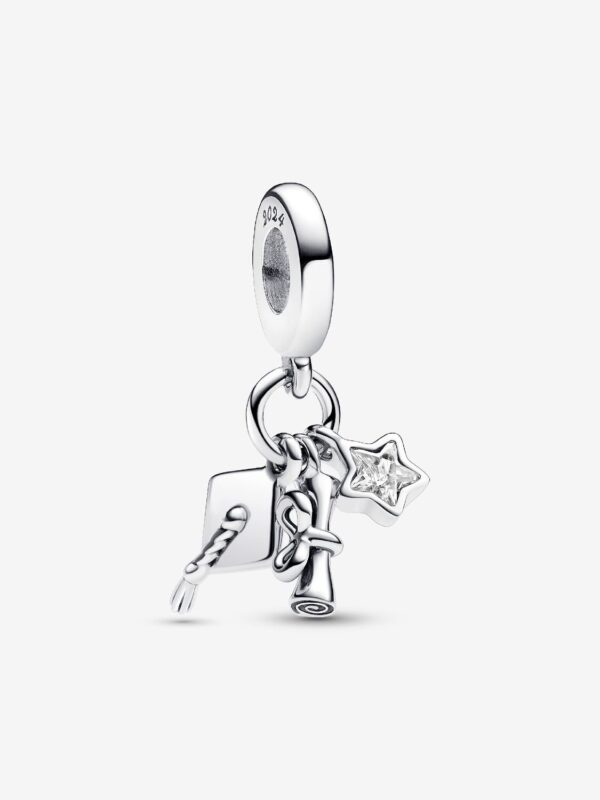 Charm Colgante Triple Graduación 2024