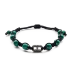 Colección Wolf Big Bracelets, Malaquita, Cuencas Grandes