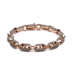 Colección Chain Link, Diamante Brown 4.70 Ct, High Line