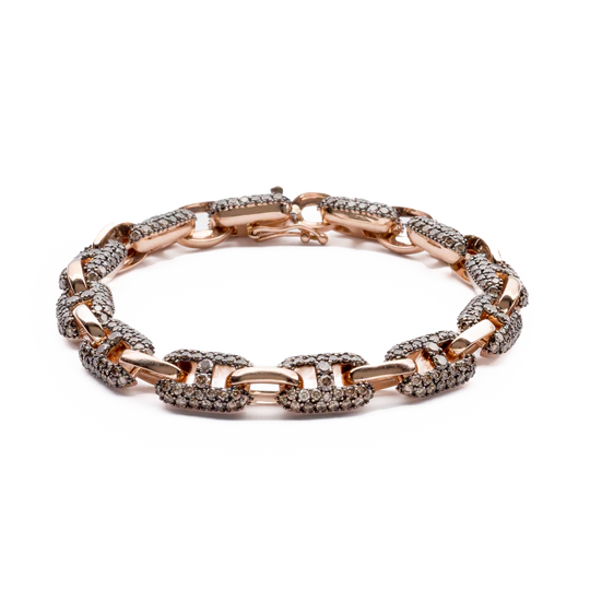 Colección Chain Link, Diamante Brown 4.70 Ct, High Line