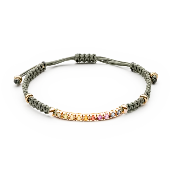 Colección Wolf Macramé bracelets, riviere