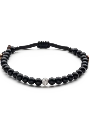 Colección Wolf Small Bracelets, Onix, Cuencas Pequeñas