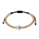 Colección Wolf Small Bracelets, Diamante 0.20 Ct, Zafiro