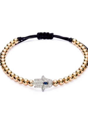 Colección Wolf Small Bracelets, Diamante 0.20 Ct, Zafiro