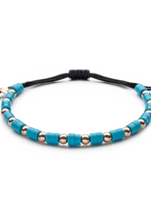 Colección Wolf Small Bracelets, P De Turquesa, Cuencas Pequeñas