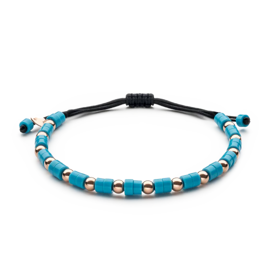 Colección Wolf Small Bracelets, P De Turquesa, Cuencas Pequeñas