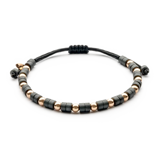 Colección Wolf Small Bracelets, Hermatite, Cuencas Pequeñas