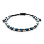 Colección Wolf Small Bracelets, Hematite, Cuencas Pequeñas