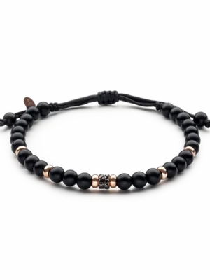 Colección Wolf Small Bracelets, Onix, Cuencas Pequeñas