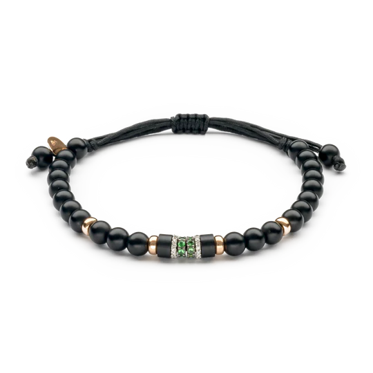 Colección Wolf Small Bracelets, Onix, Cuencas Pequeñas