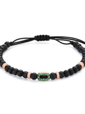 Colección Wolf Small Bracelets, Onix, Cuencas Pequeñas