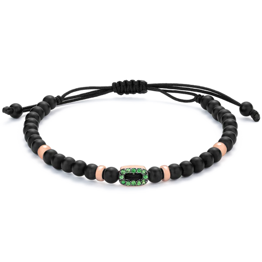 Colección Wolf Small Bracelets, Onix, Cuencas Pequeñas