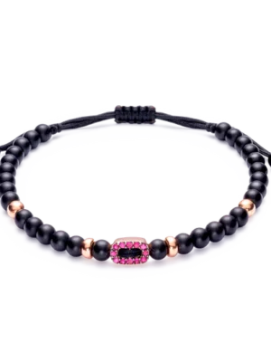 Colección Wolf Small Bracelets, Onix, Cuencas Pequeñas