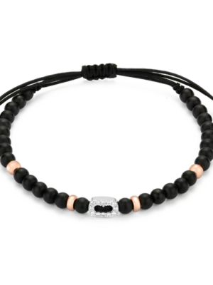 Colección Wolf Small Bracelets, Onix, Cuencas Pequeñas