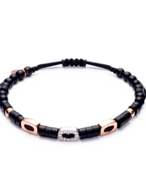 Colección Wolf Small Bracelets, Onix, Cuencas Pequeñas