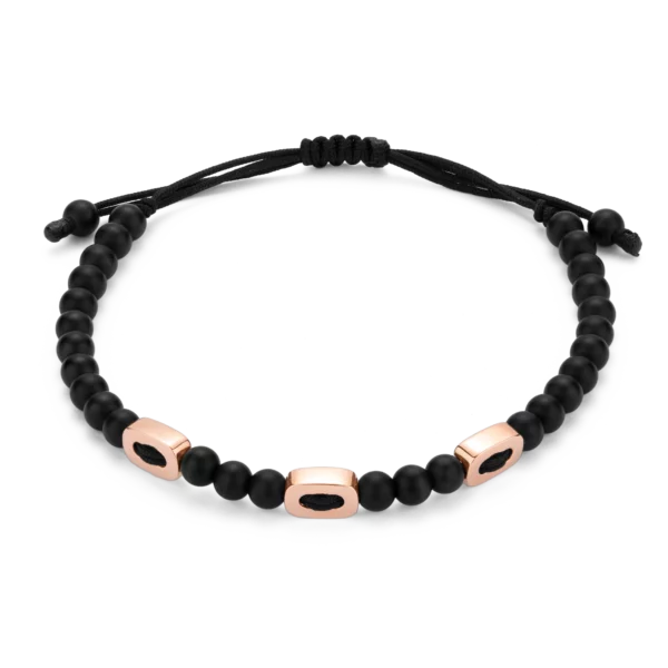 Colección Wolf Small bracelets, Onix, cuencas pequeñas