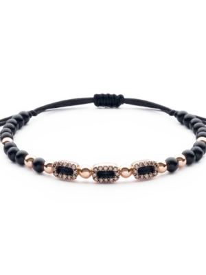 Colección Wolf Small Bracelets, Onix, Cuencas Pequeñas