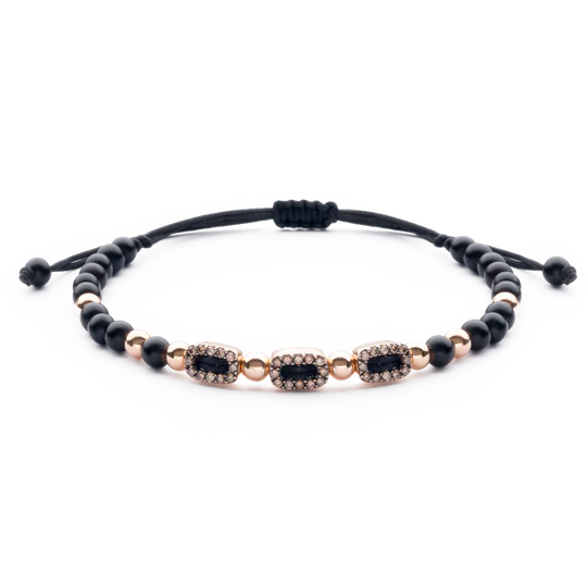 Colección Wolf Small Bracelets, Onix, Cuencas Pequeñas