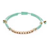 Colección Wolf Macramé Bracelets, Peridoto, Macramé