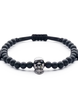 Colección Wolf Small Bracelets, Onix, Calaveras