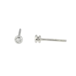 Colección Classic, Diamante 0.03 Ct, Aretes