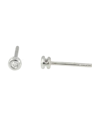 Colección Classic, Diamante 0.03 Ct, Aretes