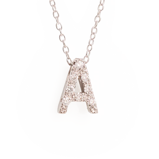 Colección Classics Letters, Diamante 0.04 Ct, Letras