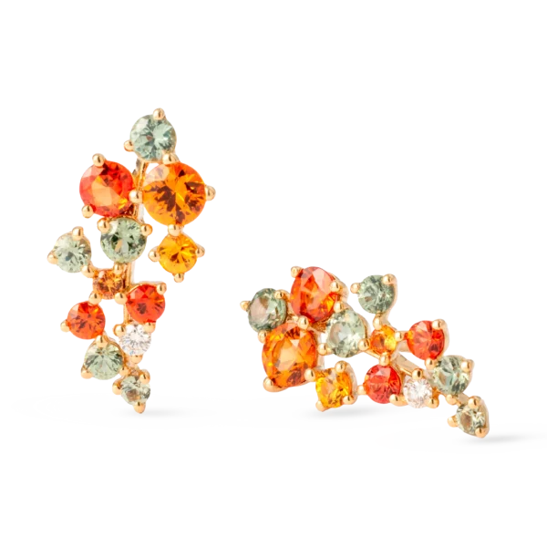 Colección Sunset, Diamante 0.07 Ct, Zafiro, Diseñador