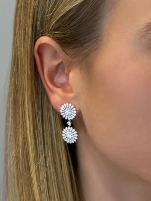 Colección White, Diamante 3.09 ct, colgantes