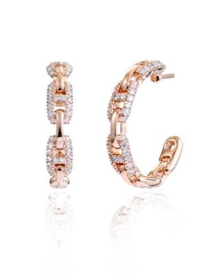 Colección Chain Link, Diamante 1.07 Ct, Aro