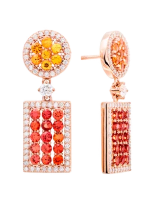 Colección Brave, Diamante 1.04 Ct, Zafiro, Colgantes