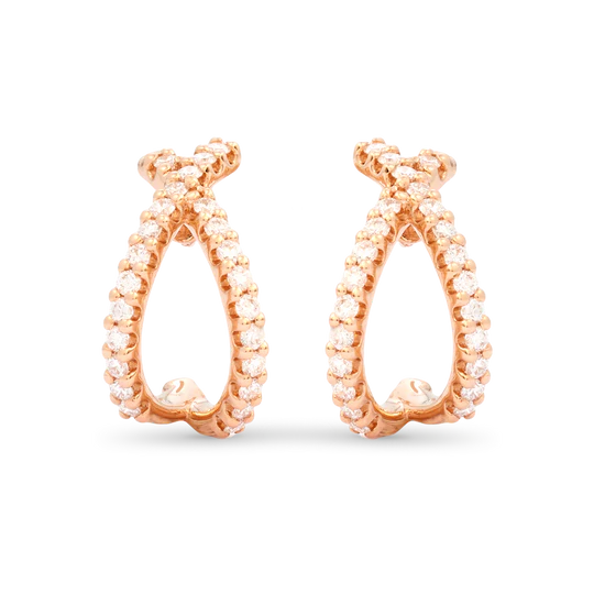 Colección Leaves And Crossed, Diamante 0.46 Ct, Diseñador