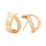 Colección Leaves And Crossed, Diamante 0.14 Ct, Diseñador