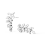 Colección Leaves And Crossed, Diamante 0.53 Ct, Trepadoras