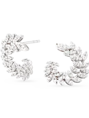 Colección Leaves And Crossed, Diamante 1.12 Ct, Trepadoras