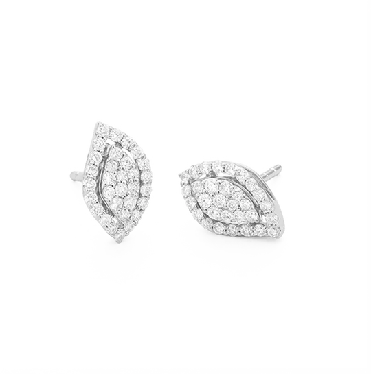 Colección Leaves And Crossed, Diamante 0.50 Ct, Diseñador