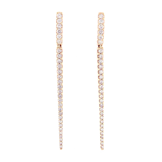 Colección White, Diamante 0.95 Ct, Largos