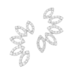 Colección Leaves And Crossed, Diamante 0.88 Ct, Trepadoras