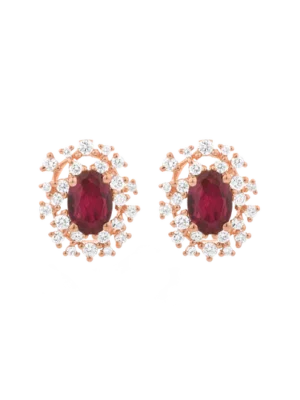 Colección Princess, Diamante 0.35 Ct, Rubi, Botón