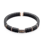 Colección Titanium Soul, Diamante Negro 0.31 Ct, Onix, Titanio