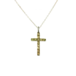 Colección Classics Crosses, Diamante brown 0.11 ct, cruces