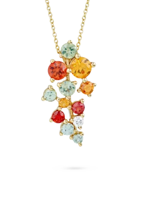 Colección Sunset, Diamante 0.04 Ct, Zafiro, Diseñador